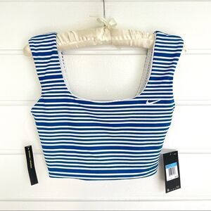 Nike Sport Reversible Mesh Midkini Sporty Bikini Swim Top XL New With Tags